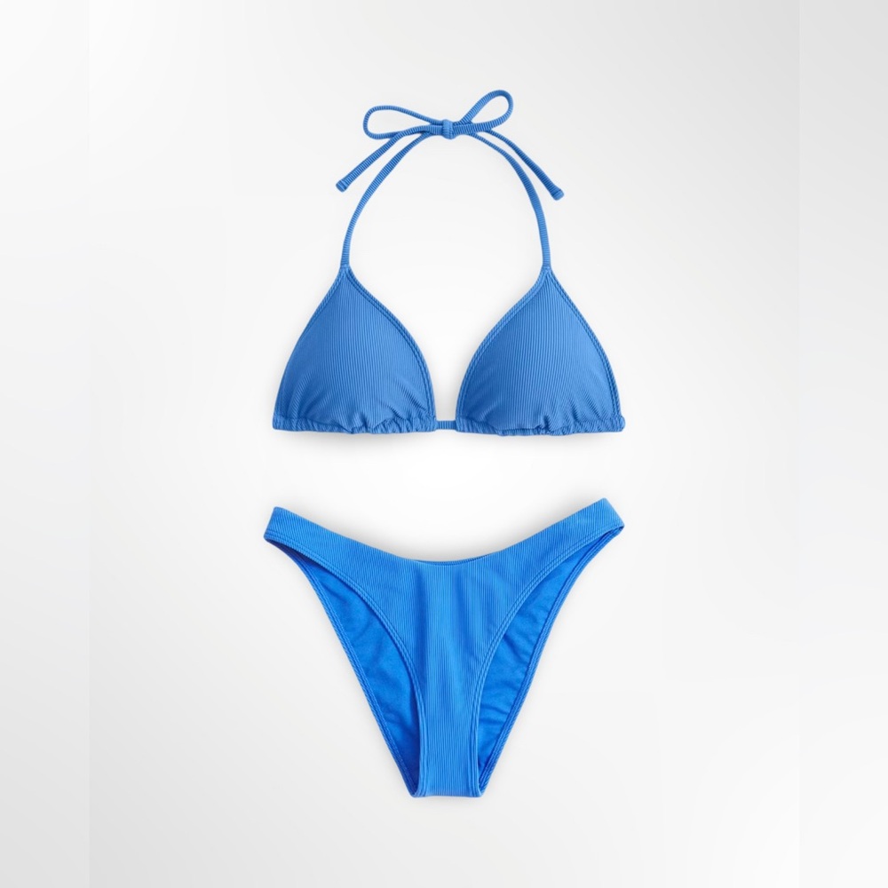 High-Leg Cheeky Bikini Set